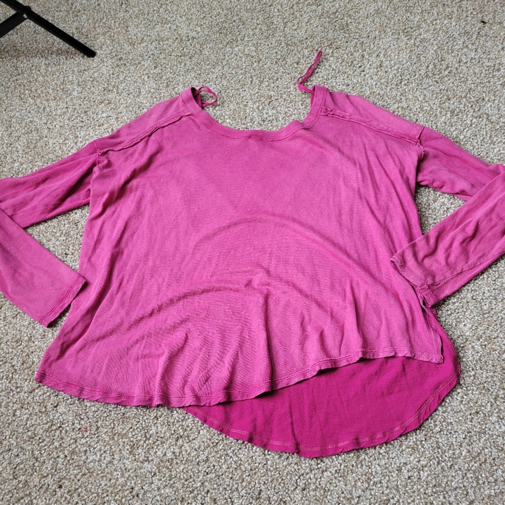 We The Free Pink Ruffled Blouse - Picture 10 of 11